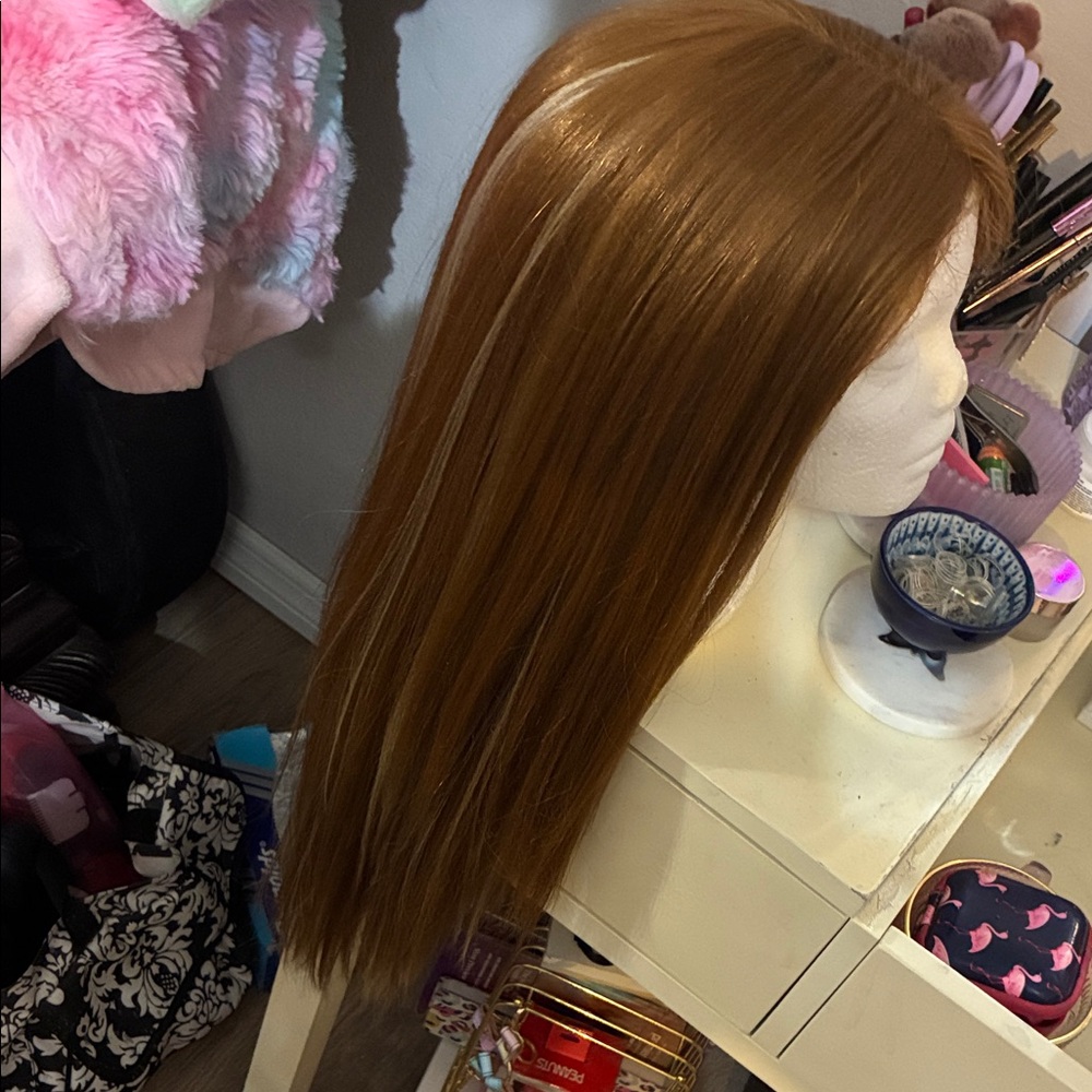 Elegant Auburn Women's Hair Wig